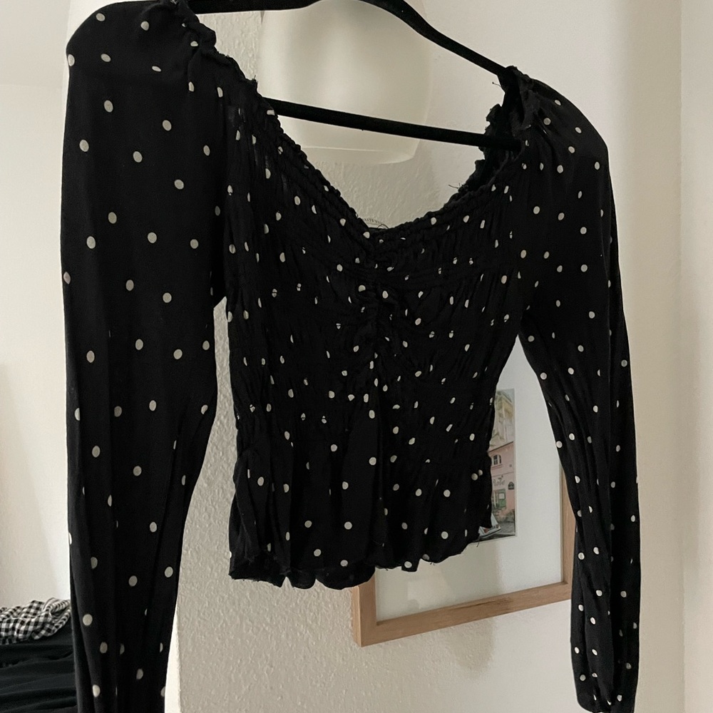 Urban Outfitters Polka Dot Top